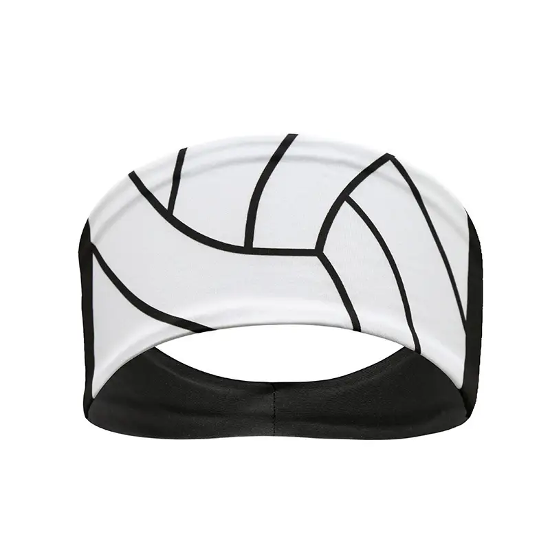 Sports Baseball Headband Yellow Red Stitched Men Women Running Fitness - Image 5