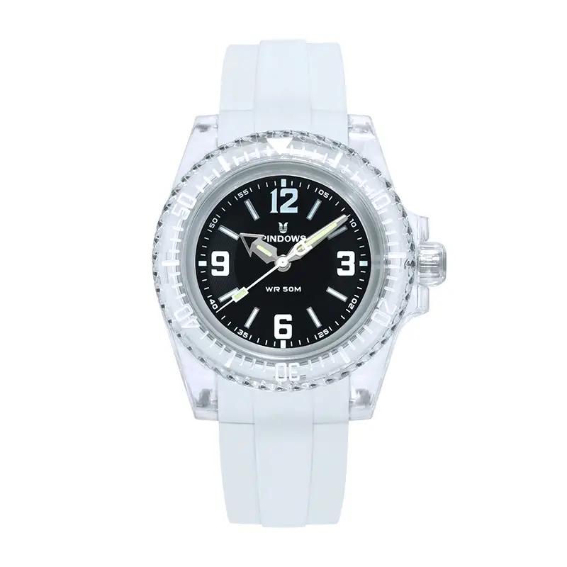Crystal Watch for Women Men Mint Green Quartz — feature 3