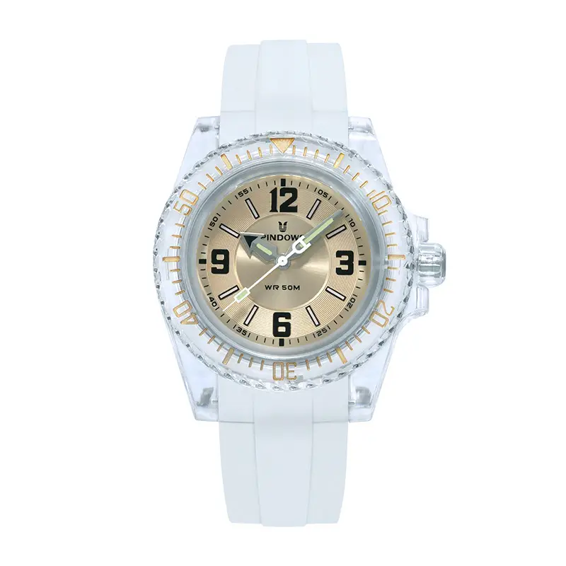 Crystal Watch for Women Men Mint Green Quartz — feature 7