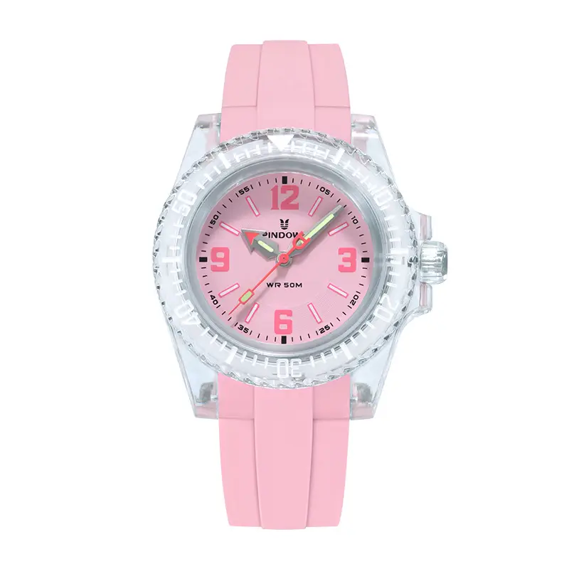 Crystal Watch for Women Men Mint Green Quartz — feature 8