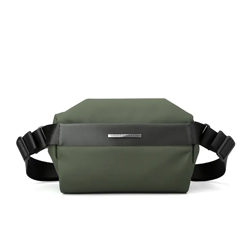 Men's Waterproof Nylon Crossbody Bag Large Capacity - Image 2