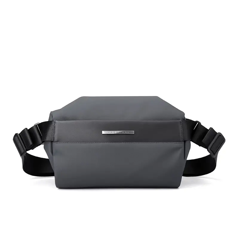Men's Waterproof Nylon Crossbody Bag Large Capacity - Image 3