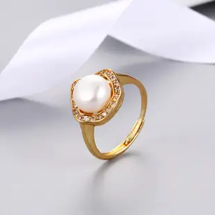 V-Shape Pearl Necklace for Women with Zircon — feature 19