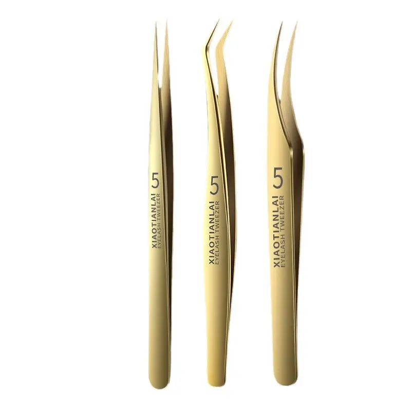 Foreign Trade Eyelash Tweezers Gold Feather Clip - Image 22
