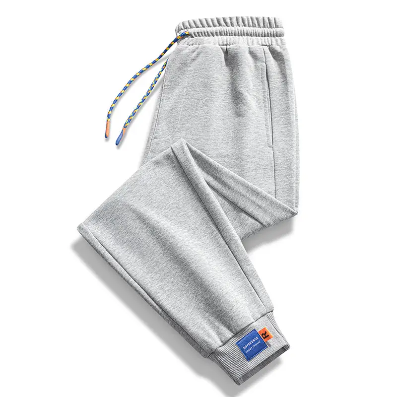Men White Sweatpants Spring Autumn Casual Wear - Image 10