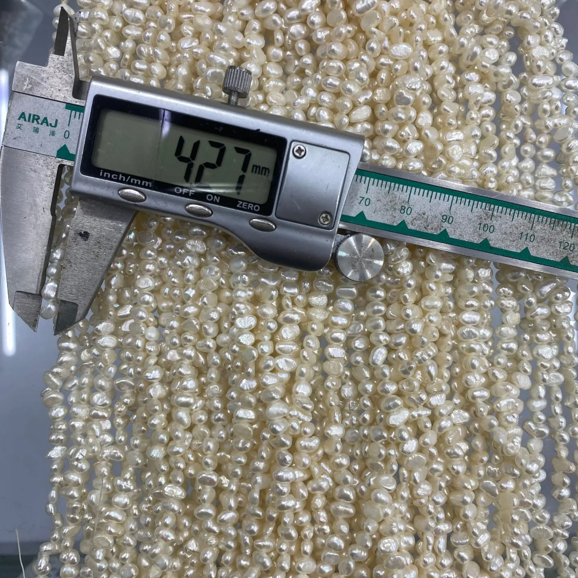 Natural Freshwater Pearl Baroque Beads 4-5mm