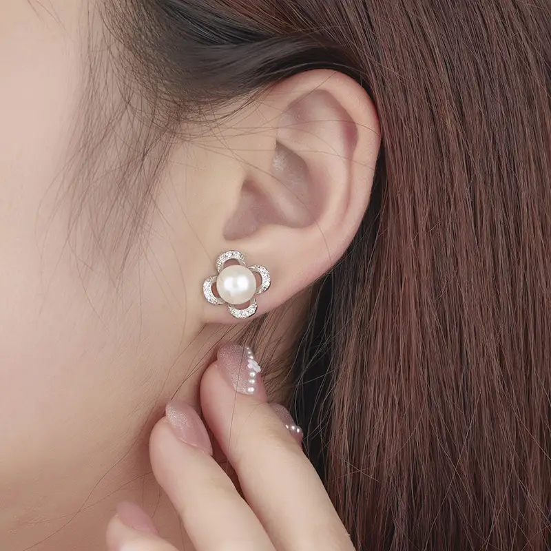 French Niche Pearl Earrings for Women 2023 - Image 3