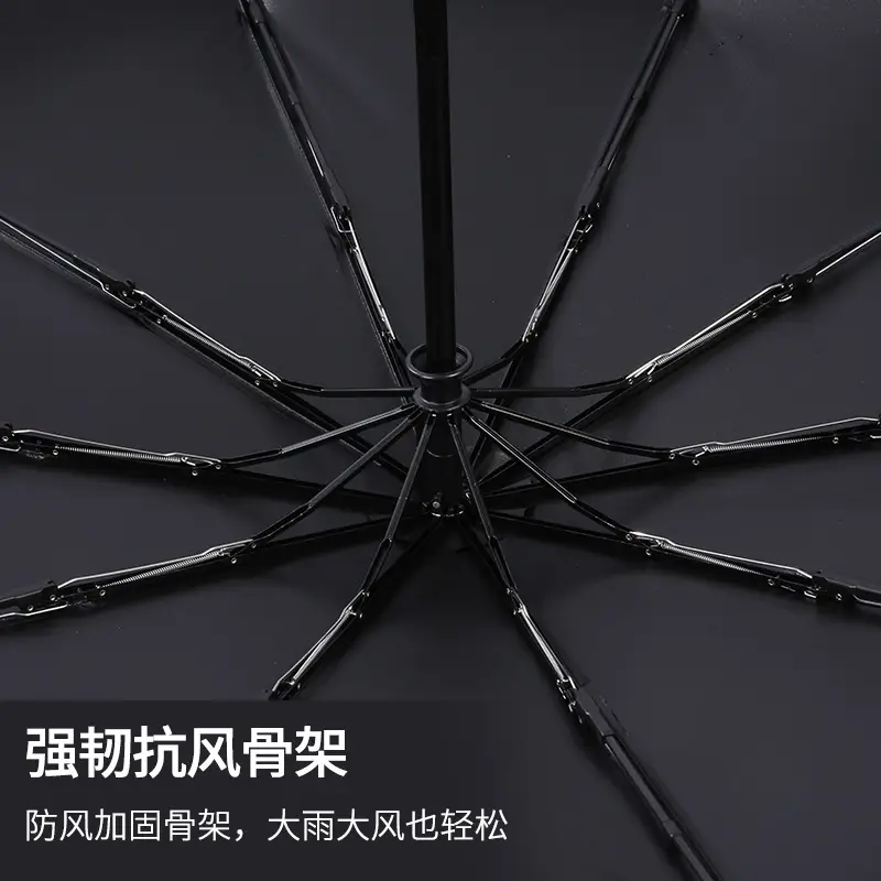 Foldable Rain Umbrella Red 106cm Large