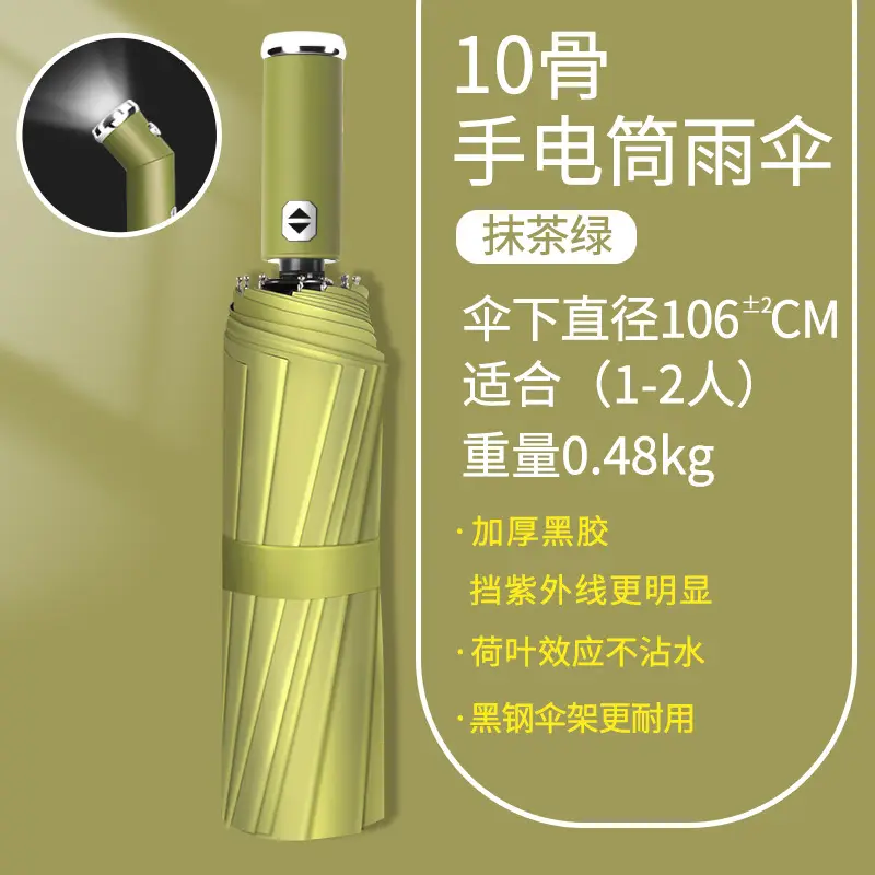 Foldable Rain Umbrella Red 106cm Large
