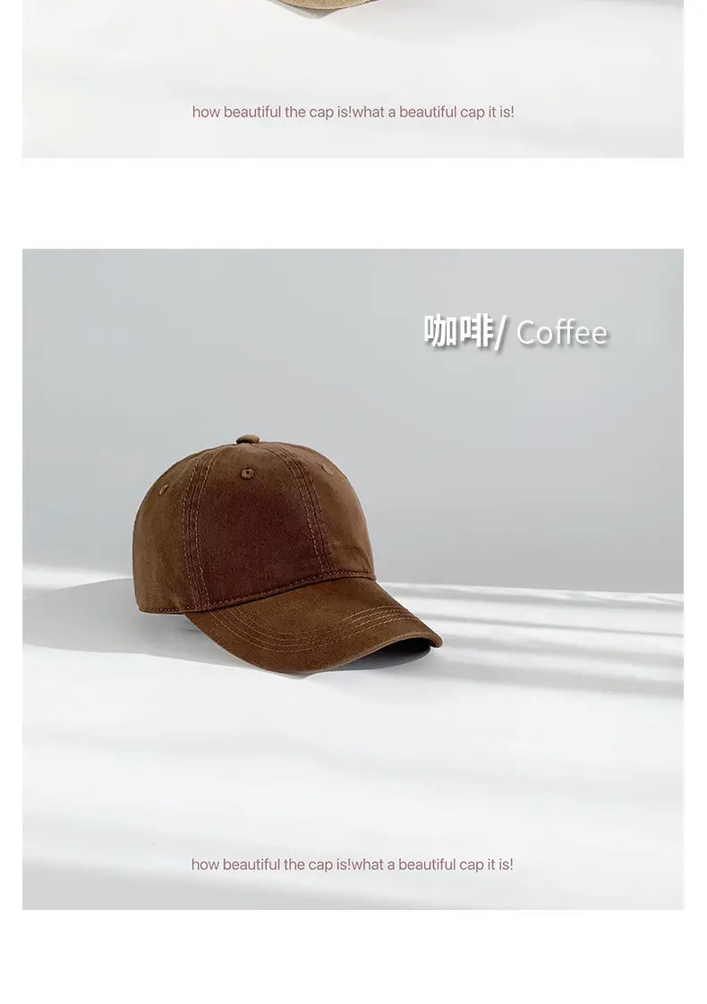 Small Head Circumference Adjustable Baseball Cap Cotton Green Blue — feature 27