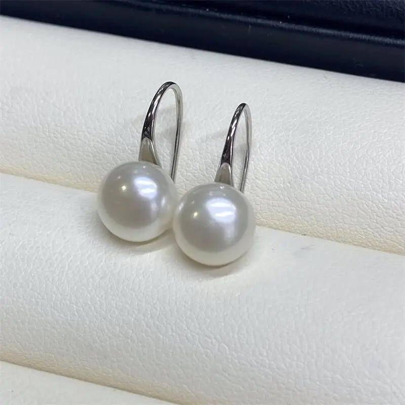 Yuhe S925 Sterling Silver Pearl Earrings White — feature 13
