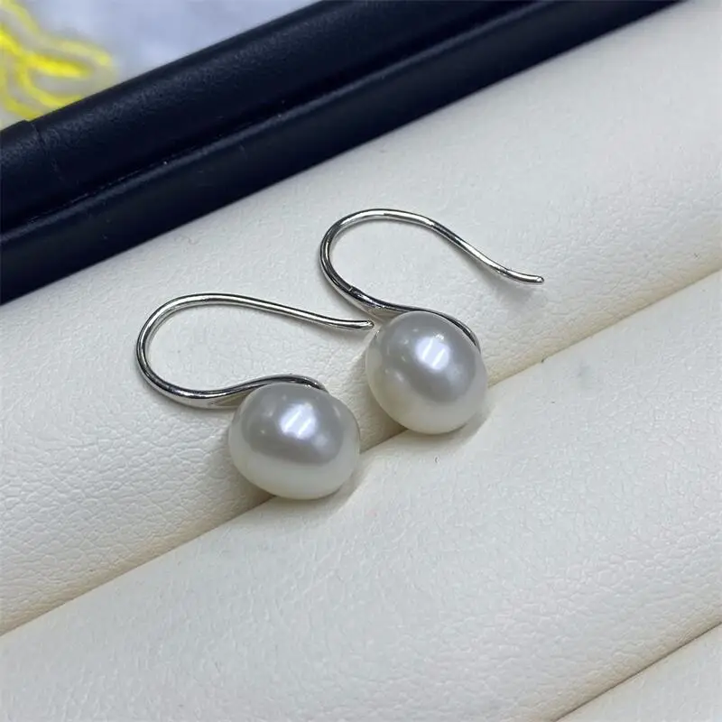 Yuhe S925 Sterling Silver Pearl Earrings White — feature 14