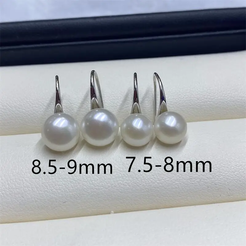 Yuhe S925 Sterling Silver Pearl Earrings White — feature 3