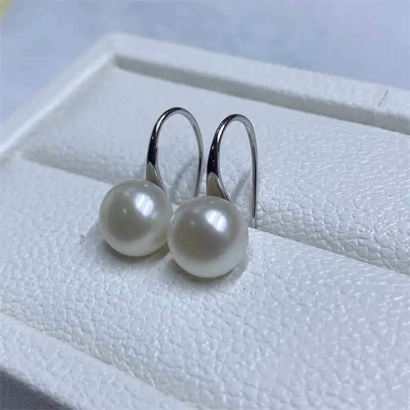 Yuhe S925 Sterling Silver Pearl Earrings White — feature 4