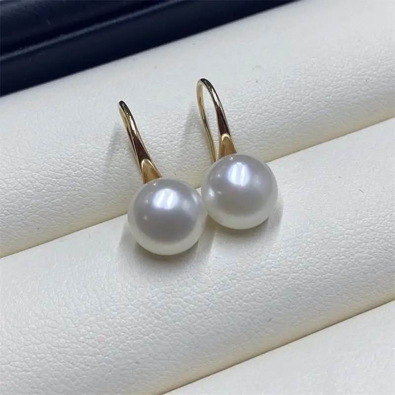 Yuhe S925 Sterling Silver Pearl Earrings White — feature 6