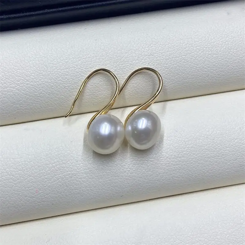Yuhe S925 Sterling Silver Pearl Earrings White — feature 7