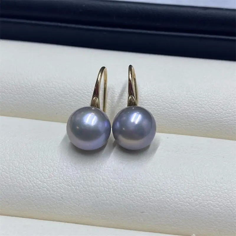 Yuhe S925 Sterling Silver Pearl Earrings White