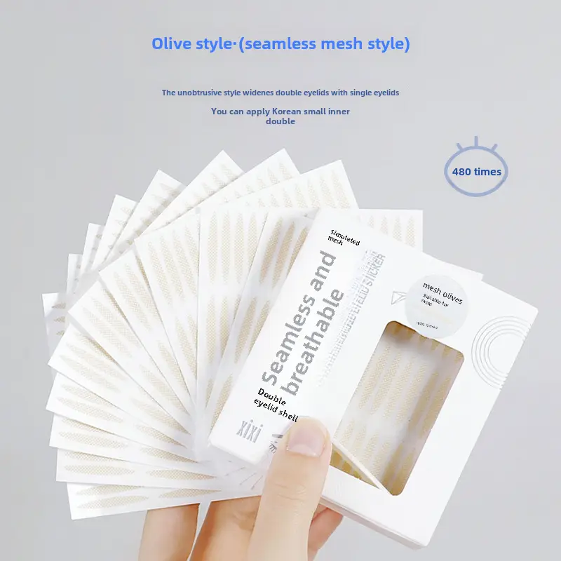 Double Eyelid Sticker Olive Self-Adhesive Invisible Eye Bag - Image 2