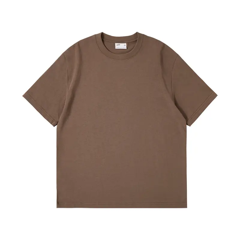 Pink Combed Cotton T-Shirt for Men - Image 4