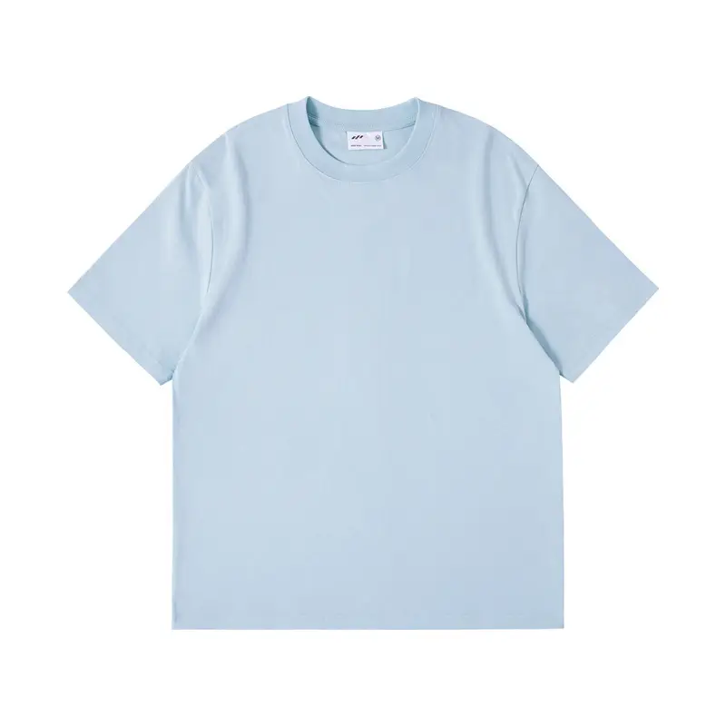 Pink Combed Cotton T-Shirt for Men - Image 7