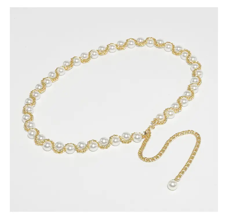 Pearl Woven Waist Chain for Women — feature 14