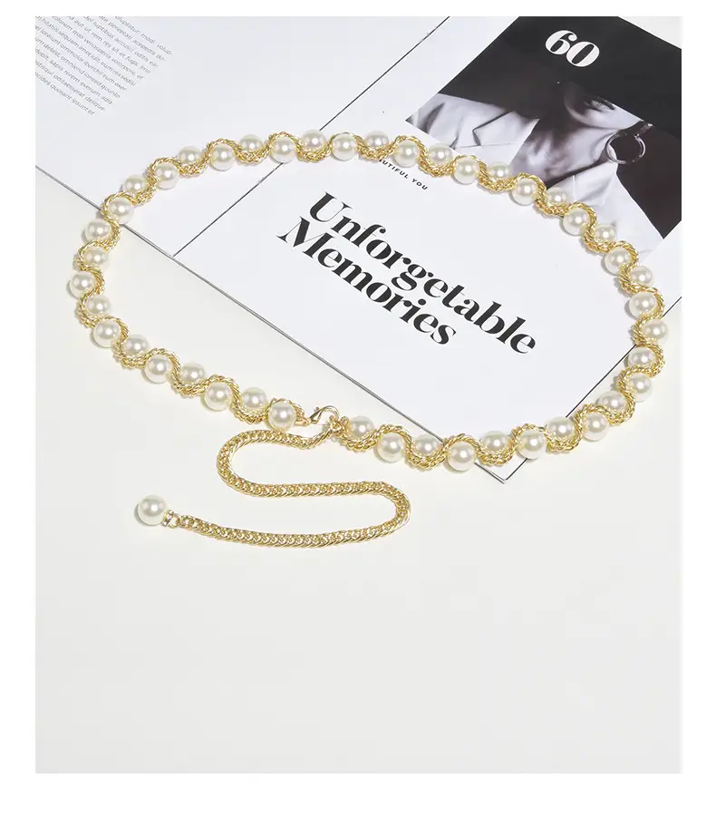 Pearl Woven Waist Chain for Women — feature 17