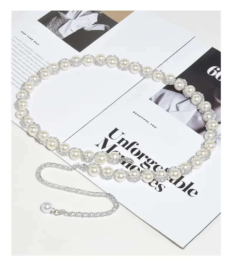 Pearl Woven Waist Chain for Women — feature 19