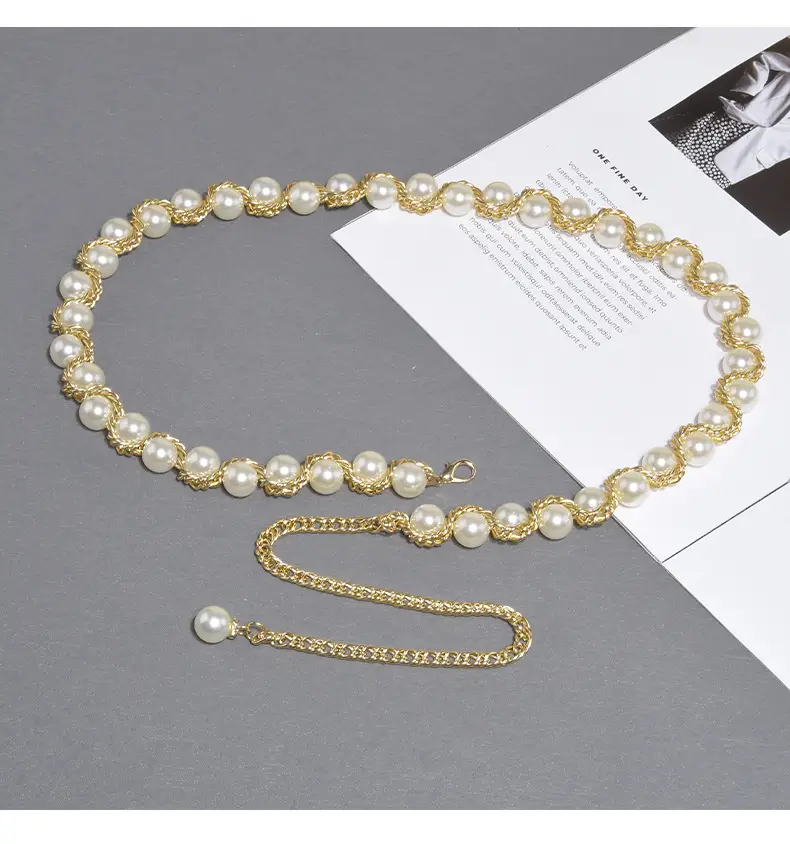 Pearl Woven Waist Chain for Women — feature 22