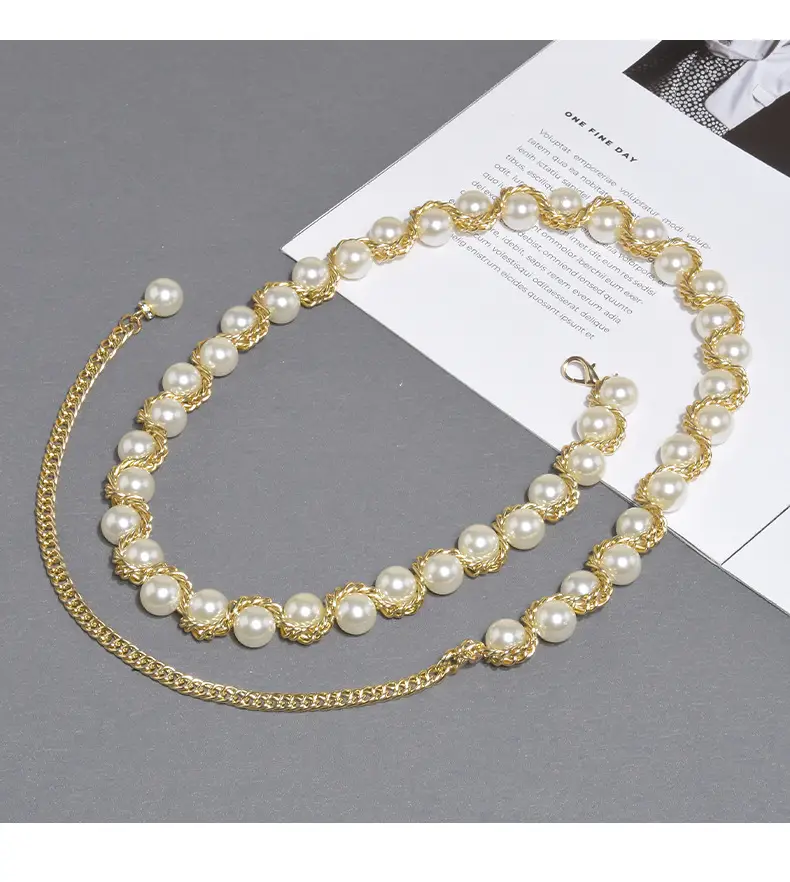 Pearl Woven Waist Chain for Women — feature 23