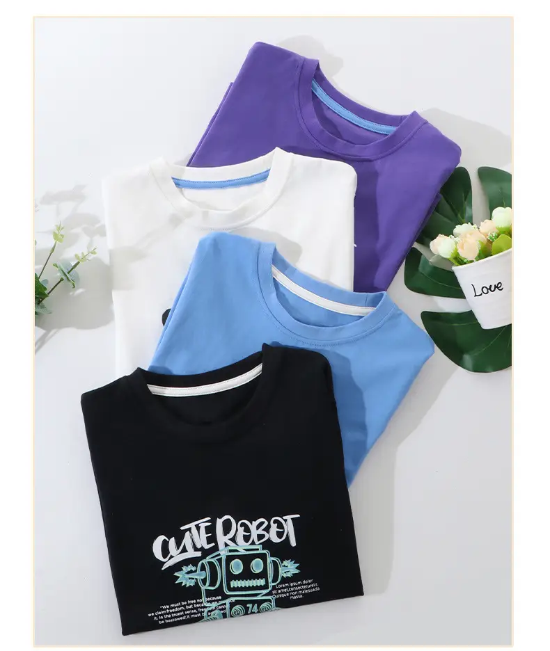 Blue Cute Resort Boys Long Sleeve T-Shirt — feature 17