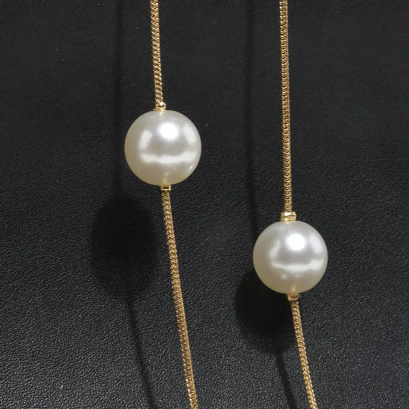 Pearl Waist Chain Women Korean Style Thin Belt Decorative - Image 5