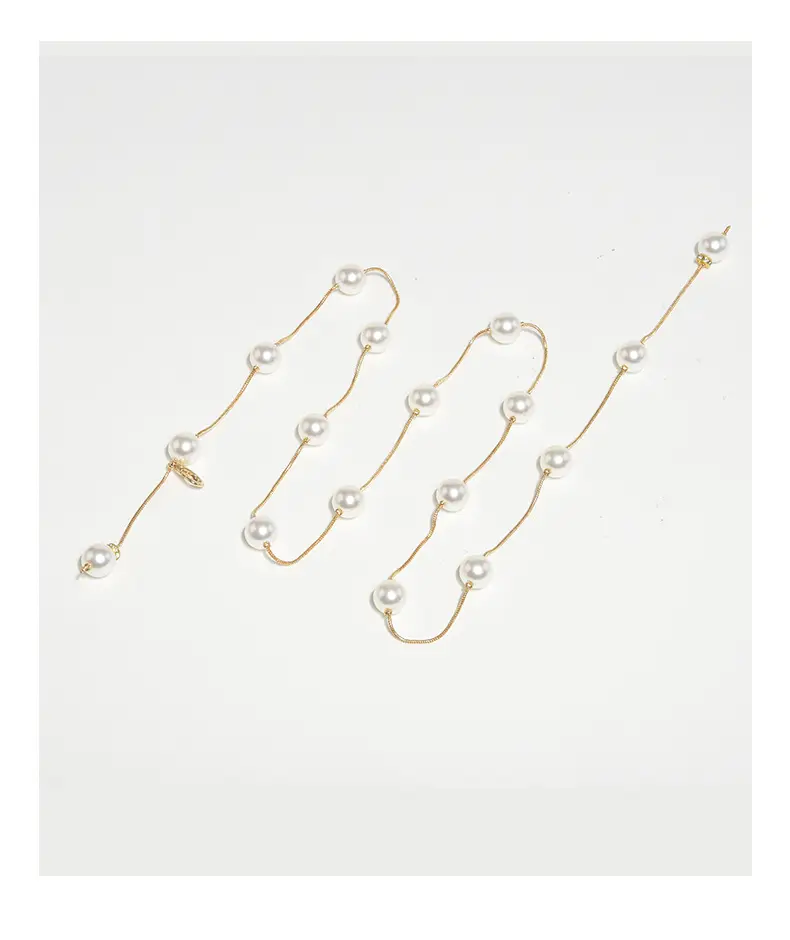 Pearl Waist Chain Women Korean Style Thin Belt Decorative β feature 18