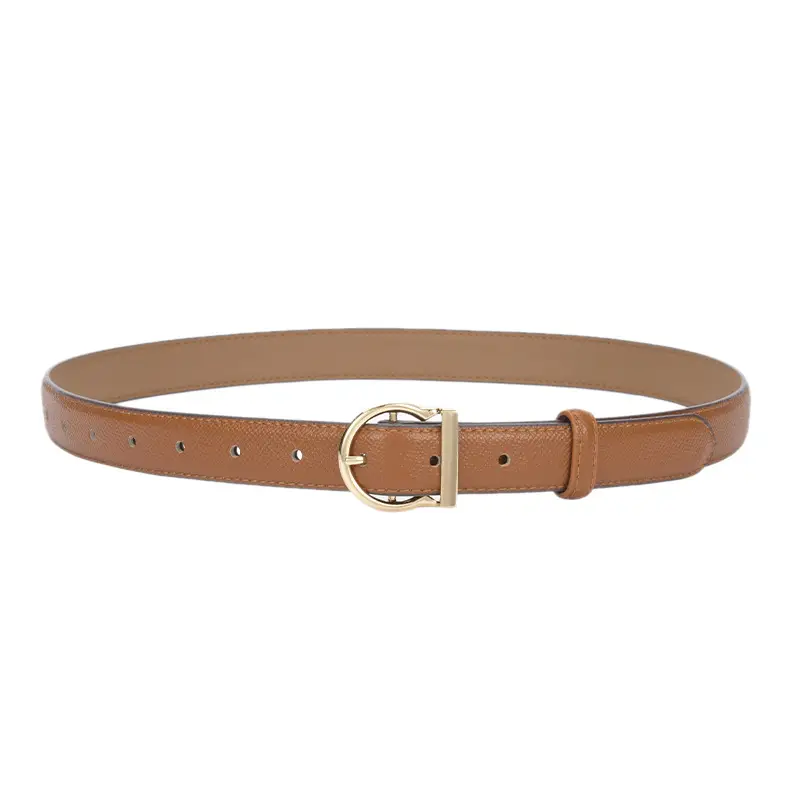 Blue Leather Belt for Women 2.8CM B款 - Image 7