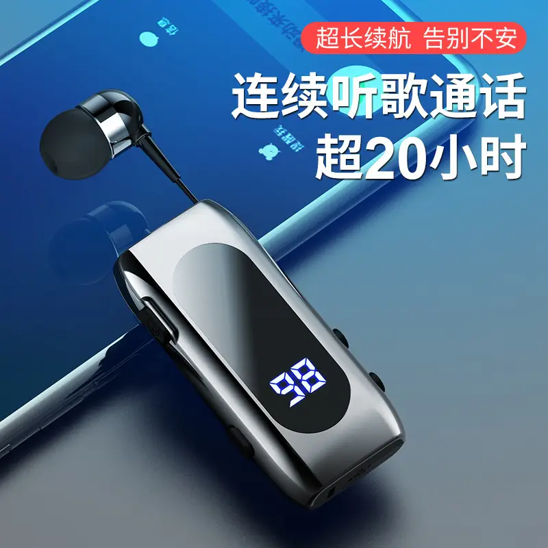 2025 Wireless Retractable Bluetooth Headset with Noise Reduction - Image 5