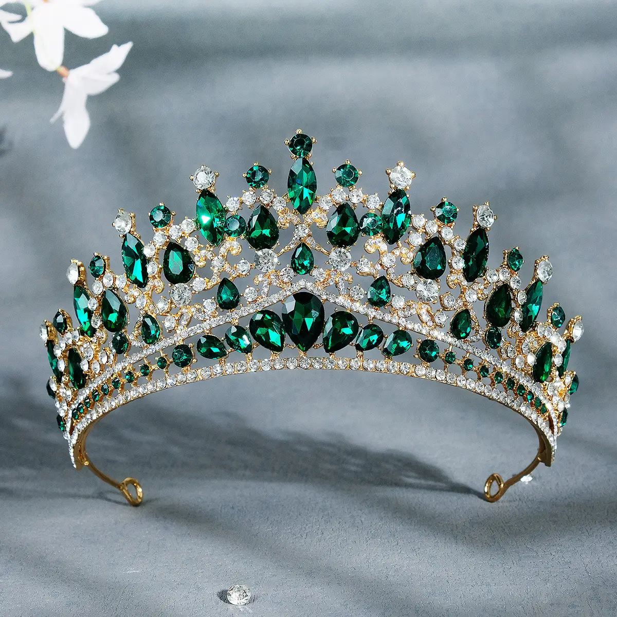 Luxury Diamond Crown for Bridal Wear European American - Image 8