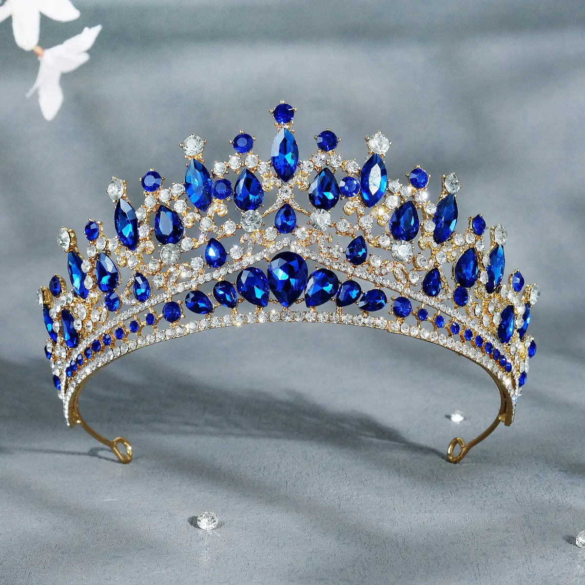 Luxury Diamond Crown for Bridal Wear European American - Image 2