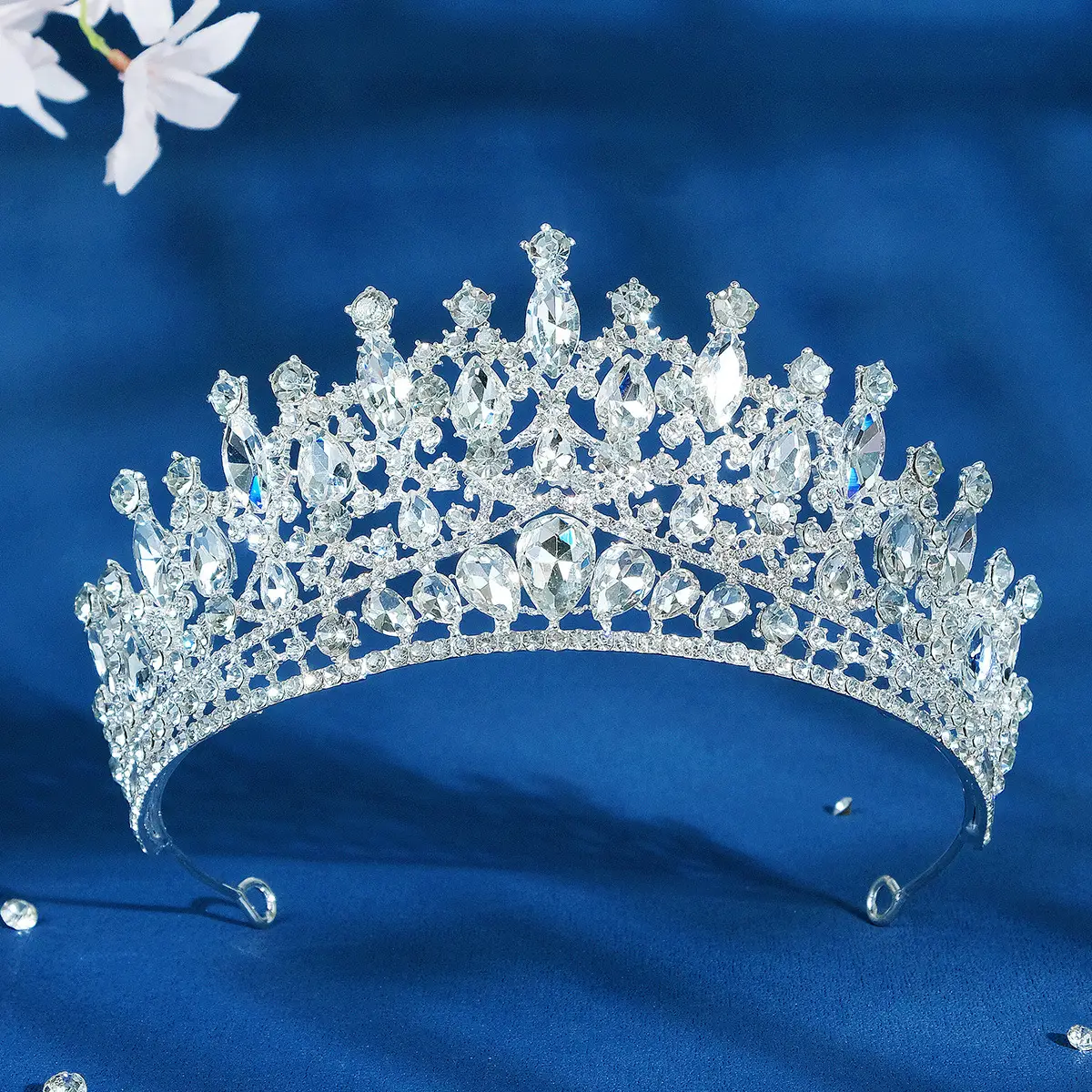Luxury Diamond Crown for Bridal Wear European American - Image 4