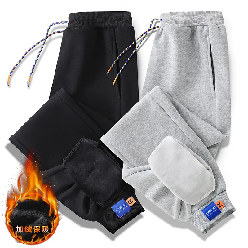 Men Thermal Trousers Winter 2023 Grey - Image 11