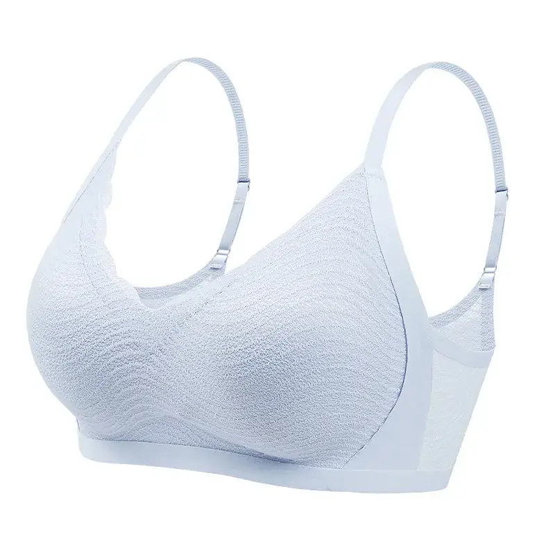 Traceless Bubble Flower Lace Underwear Women's Push-Up Anti-Sagging - Image 10