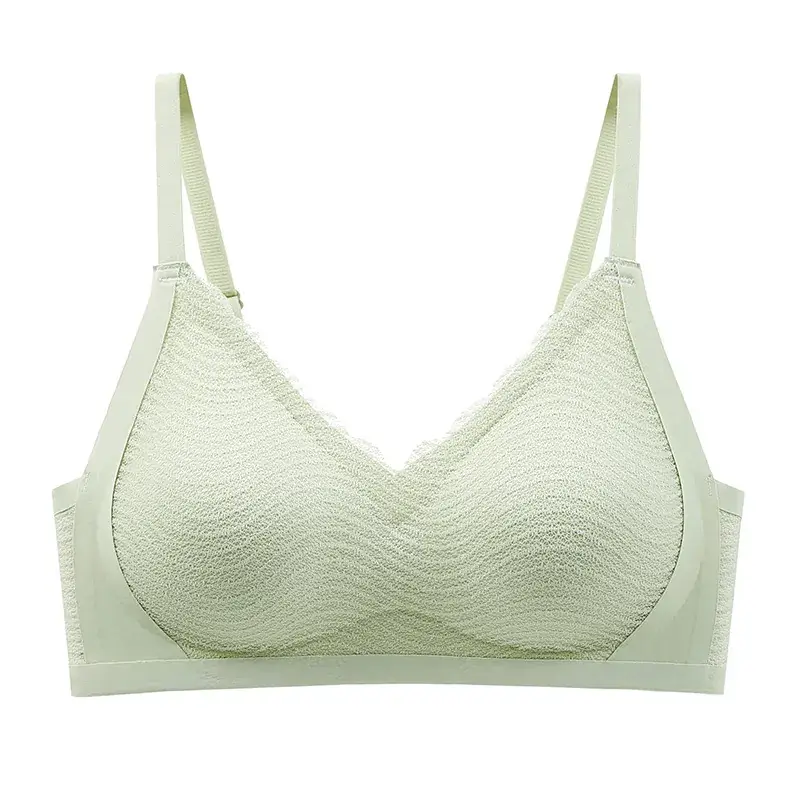 Traceless Bubble Flower Lace Underwear Women's Push-Up Anti-Sagging - Image 2