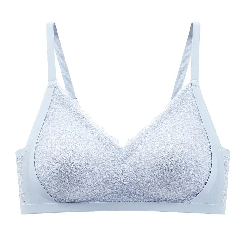 Traceless Bubble Flower Lace Underwear Women's Push-Up Anti-Sagging - Image 4