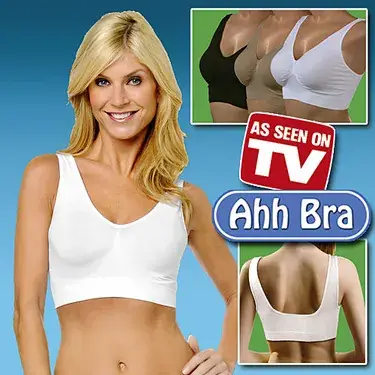Beige Non-Rims Sports Bra for Girls