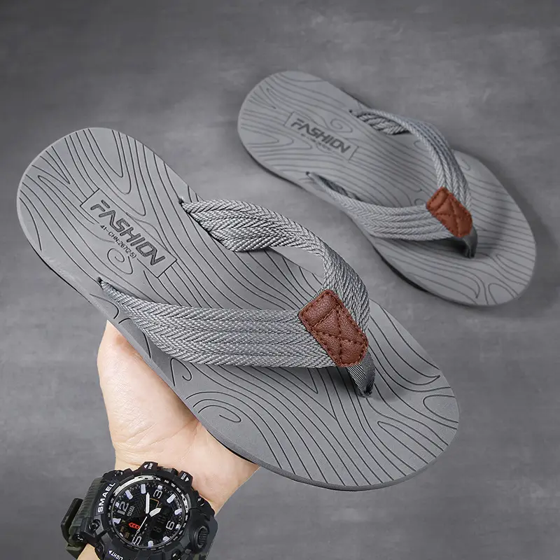 2023 Red Casual Sandals Korean Style Beach Flip Flops