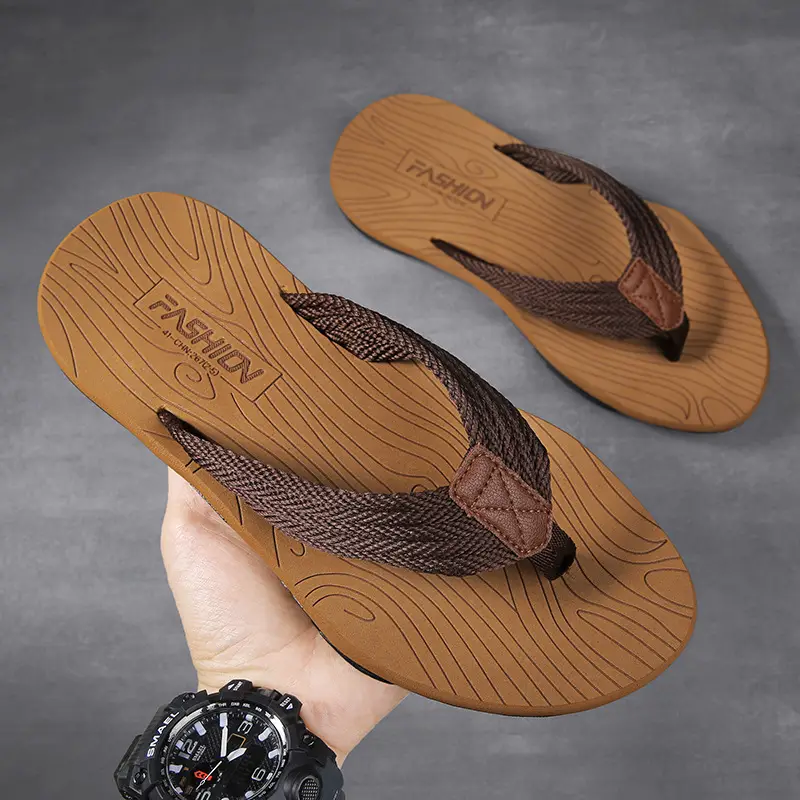 2023 Red Casual Sandals Korean Style Beach Flip Flops