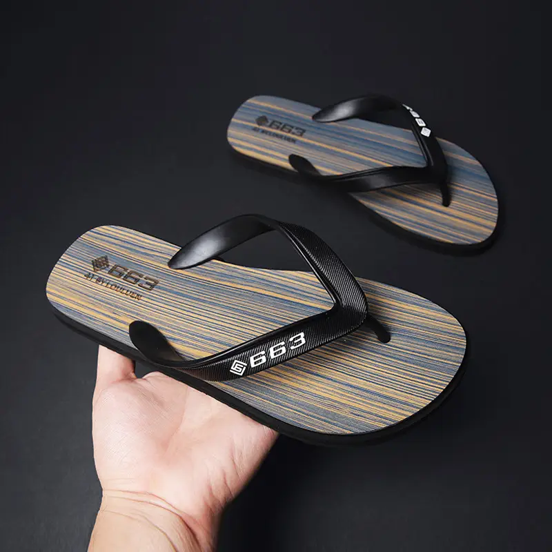 2022 New Men's Casual Korean Beach Flip Flops