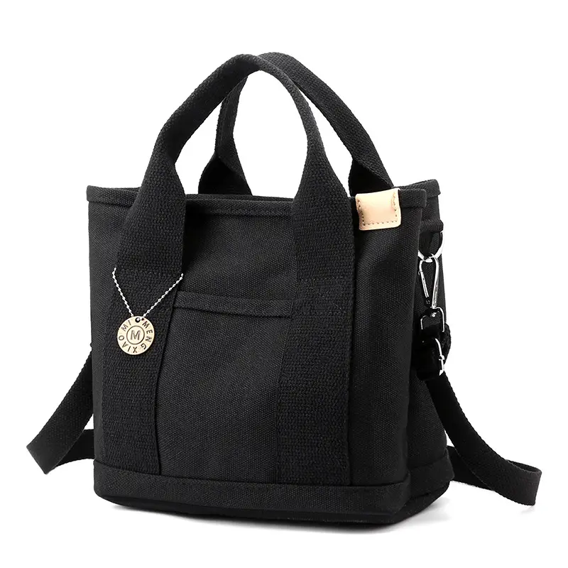 Blue Canvas Crossbody Bag for Women with Large Capacity - Image 8