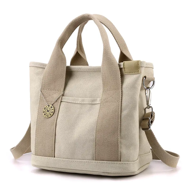 Blue Canvas Crossbody Bag for Women with Large Capacity - Image 11