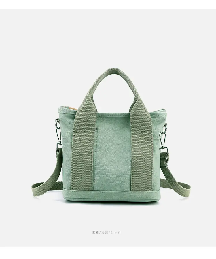 Blue Canvas Crossbody Bag for Women with Large Capacity — feature 18