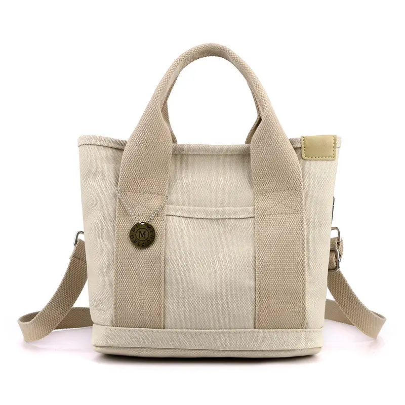 Blue Canvas Crossbody Bag for Women with Large Capacity - Image 5
