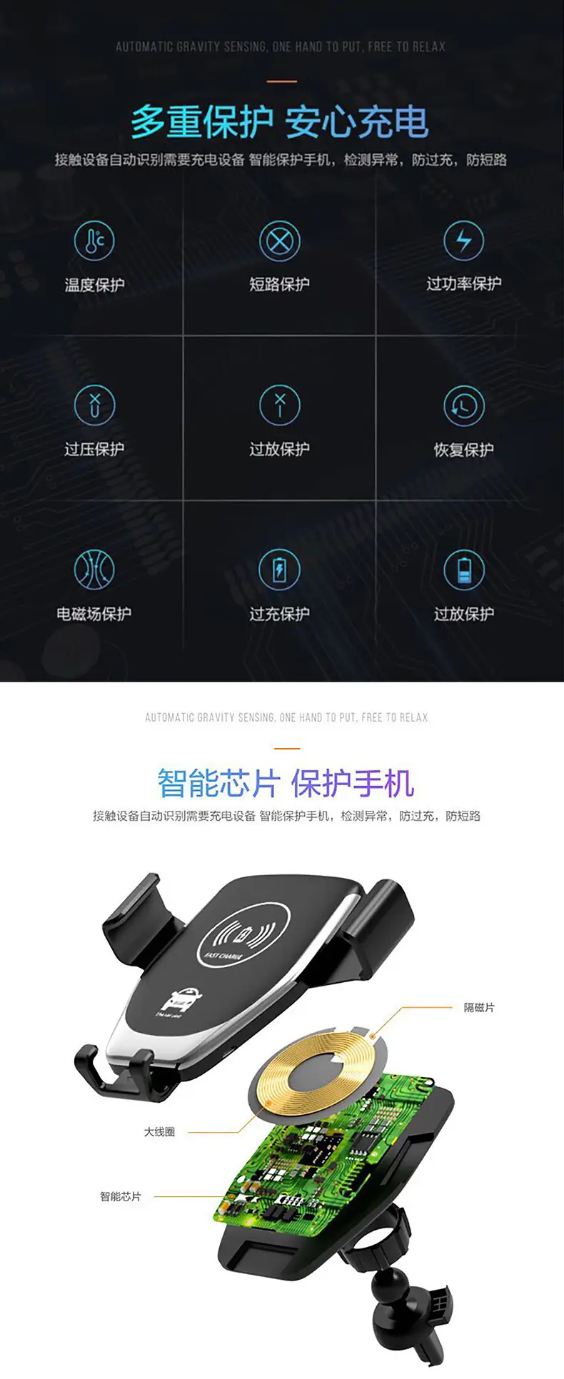 车载无线充